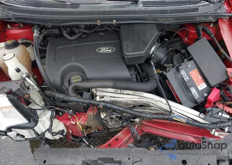 2014 Ford Edge Sel из США, поврежденный, VIN 2FMDK4JC2EBB09752